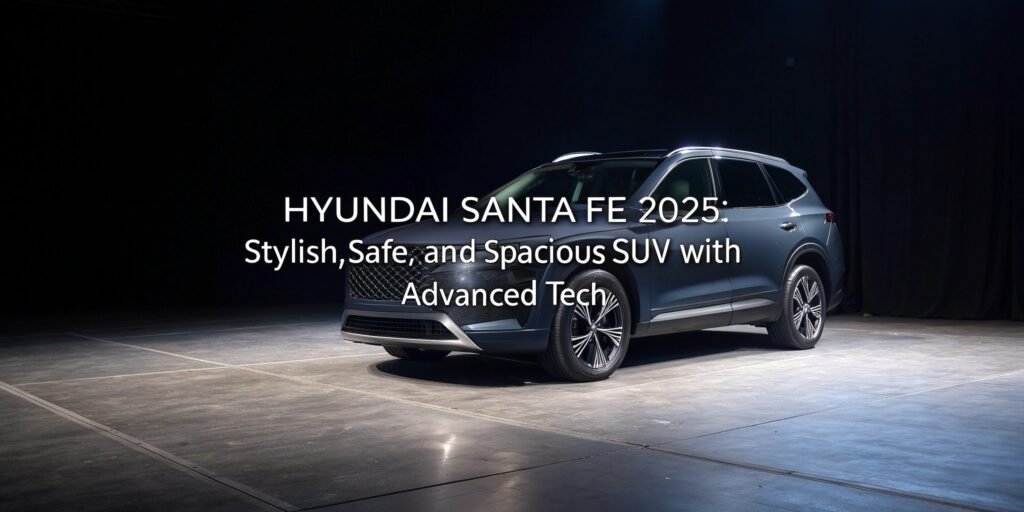 Hyundai Santa Fe 2025 – Bold Design, Premium Features & Powerful Performance